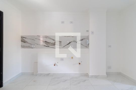 Cozinha e Área de Serviço de apartamento à venda com 1 quarto, 26m² em Vila Pauliceia, São Paulo