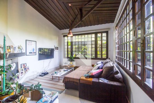 Sala de apartamento para alugar com 5 quartos, 390m² em Morada dos Pássaros, Barueri