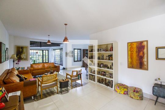 Sala de apartamento para alugar com 5 quartos, 390m² em Morada dos Pássaros, Barueri