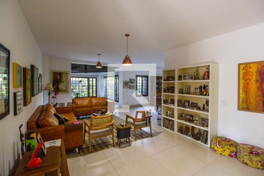 Sala de apartamento para alugar com 5 quartos, 390m² em Morada dos Pássaros, Barueri