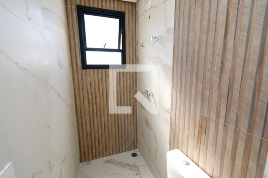 Banheiro da Suíte de casa à venda com 3 quartos, 113m² em Cupecê, São Paulo