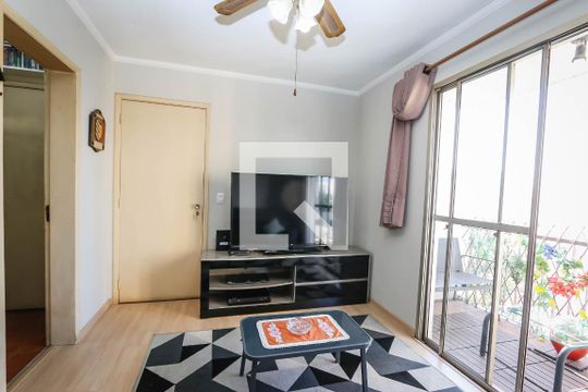 Sala de apartamento para alugar com 2 quartos, 66m² em Real Parque, São Paulo