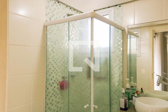 Banheiro da Suíte de apartamento para alugar com 2 quartos, 128m² em Todos Os Santos, Rio de Janeiro