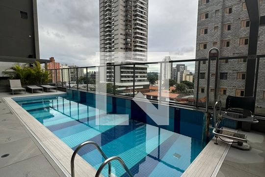 Área comum - Piscina de kitnet/studio para alugar com 1 quarto, 24m² em Butantã, São Paulo