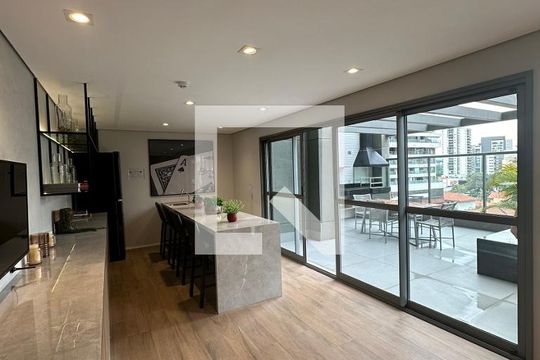 Área comum - Sports Bar de kitnet/studio para alugar com 1 quarto, 24m² em Butantã, São Paulo
