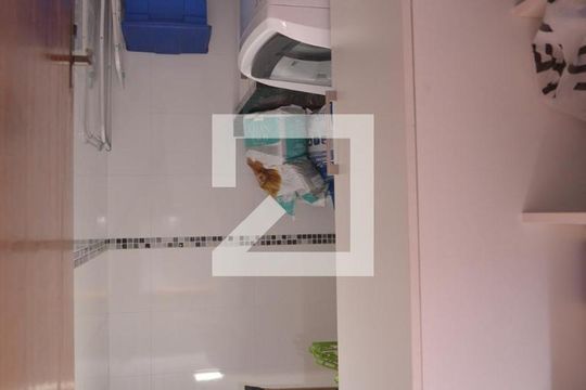 Área de Serviço de apartamento à venda com 3 quartos, 160m² em Jardim Santo Antônio, Santo André