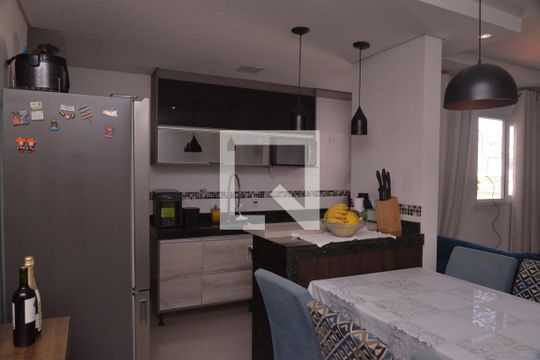 Cozinha de apartamento à venda com 3 quartos, 160m² em Jardim Santo Antônio, Santo André