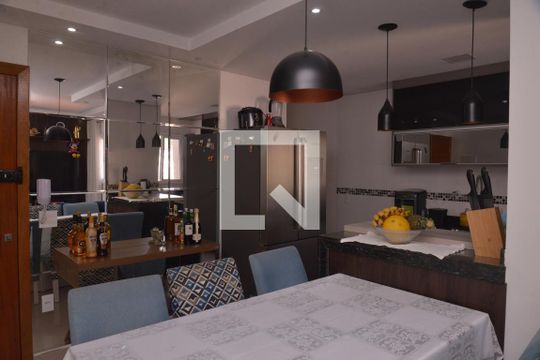 Cozinha de apartamento à venda com 3 quartos, 160m² em Jardim Santo Antônio, Santo André
