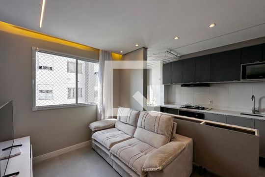 Sala de apartamento à venda com 2 quartos, 38m² em Santo Amaro, São Paulo