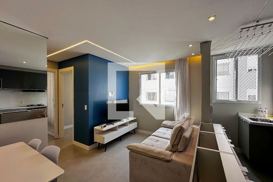 Sala de apartamento à venda com 2 quartos, 38m² em Santo Amaro, São Paulo