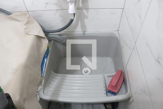 Área de Serviço de apartamento à venda com 2 quartos, 46m² em Mauá, São Caetano do Sul