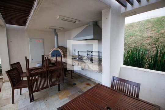 Área comum - Churrasqueira de apartamento para alugar com 2 quartos, 58m² em Jardim Monte Alegre, Taboão da Serra