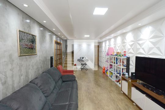Sala de casa de condomínio à venda com 4 quartos, 130m² em Jardim Ubirajara, São Paulo