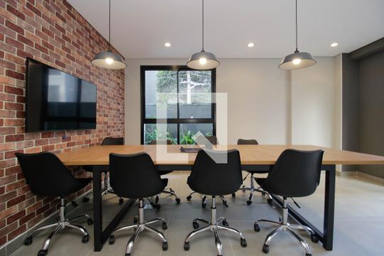 Coworking de apartamento para alugar com 1 quarto, 29m² em Pinheiros, São Paulo