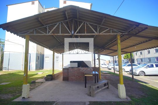 Área comum - Churrasqueira de apartamento à venda com 2 quartos, 42m² em Campina, São Leopoldo