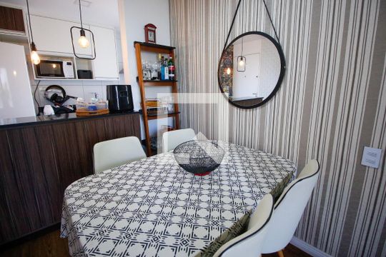 Sala de apartamento à venda com 3 quartos, 64m² em Vila Praia, São Paulo