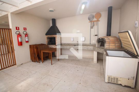 Área comum - Churrasqueira de apartamento à venda com 3 quartos, 64m² em Vila Praia, São Paulo