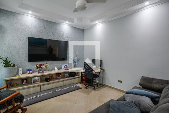 Sala de casa à venda com 3 quartos, 312m² em Parque São Vicente, Mauá
