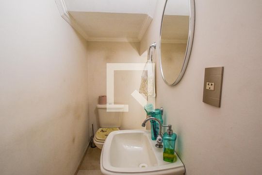 Lavabo de casa à venda com 3 quartos, 312m² em Parque São Vicente, Mauá