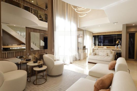 Sala de apartamento para alugar com 2 quartos, 180m² em Vila Andrade, São Paulo