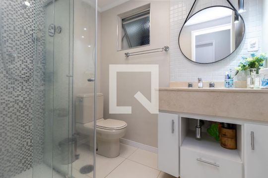 Banheiro de apartamento à venda com 2 quartos, 71m² em Parque Mandaqui, São Paulo