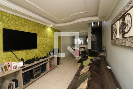 Sala de casa à venda com 3 quartos, 140m² em Chácara Mafalda, São Paulo