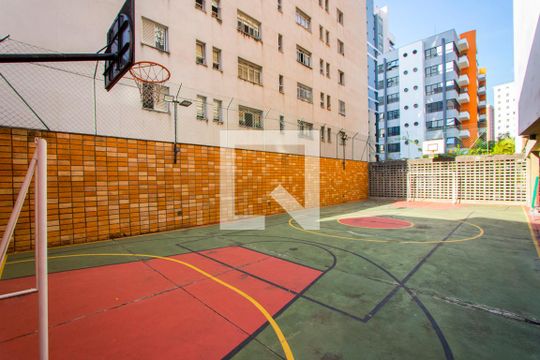 Área comum - Quadra esportiva de apartamento à venda com 3 quartos, 175m² em Vila Bastos, Santo André