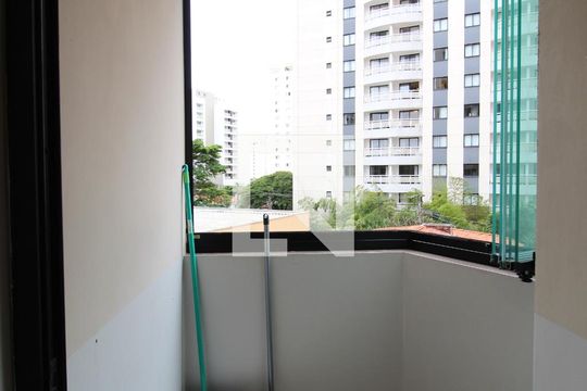 Varanda de apartamento à venda com 1 quarto, 37m² em Indianópolis, São Paulo