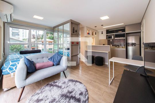 Studio de apartamento para alugar com 1 quarto, 40m² em Brooklin, São Paulo