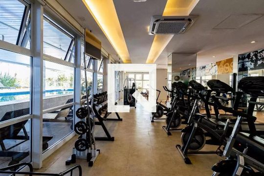 Academia de apartamento para alugar com 1 quarto, 40m² em Brooklin, São Paulo