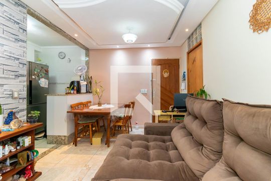 Sala de apartamento para alugar com 2 quartos, 49m² em Parada Xv de Novembro, São Paulo