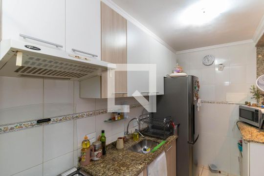Cozinha - Armários de apartamento à venda com 2 quartos, 49m² em Parada Xv de Novembro, São Paulo