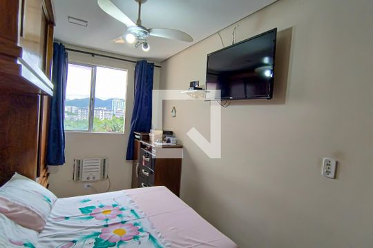 quarto 2 suite de apartamento à venda com 3 quartos, 123m² em Taquara, Rio de Janeiro