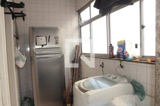 Área de Serviço de apartamento à venda com 3 quartos, 120m² em Engenho Nogueira, Belo Horizonte