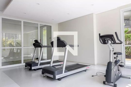 Área comum - Academia de apartamento para alugar com 1 quarto, 36m² em Bela Vista, São Paulo