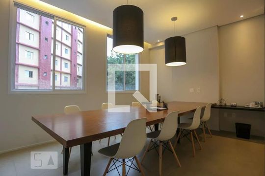Área comum de apartamento para alugar com 1 quarto, 36m² em Bela Vista, São Paulo