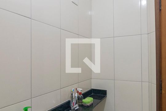 Banheiro da Suite de apartamento à venda com 2 quartos, 150m² em Vila Pires, Santo André