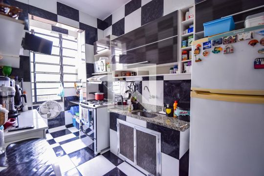 Cozinha de apartamento à venda com 2 quartos, 58m² em Méier, Rio de Janeiro