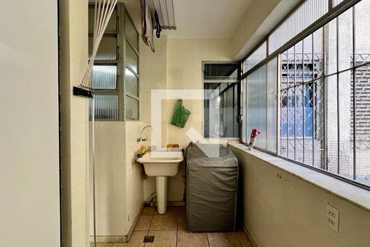 Área de Serviço de apartamento à venda com 4 quartos, 160m² em Santa Efigênia, Belo Horizonte