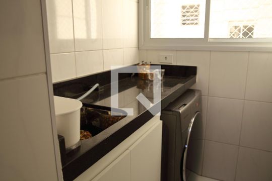 Área de Serviço de apartamento à venda com 2 quartos, 52m² em Vila Goncalves, São Bernardo do Campo