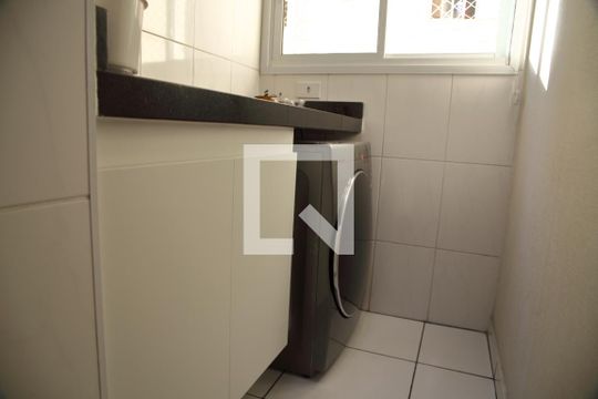 Área de Serviço de apartamento à venda com 2 quartos, 52m² em Vila Goncalves, São Bernardo do Campo