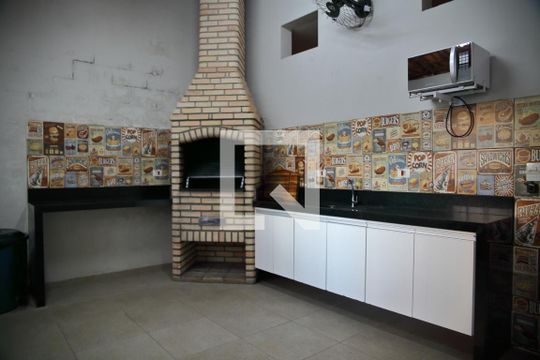 Área comum - Churrasqueira de apartamento à venda com 2 quartos, 52m² em Vila Goncalves, São Bernardo do Campo