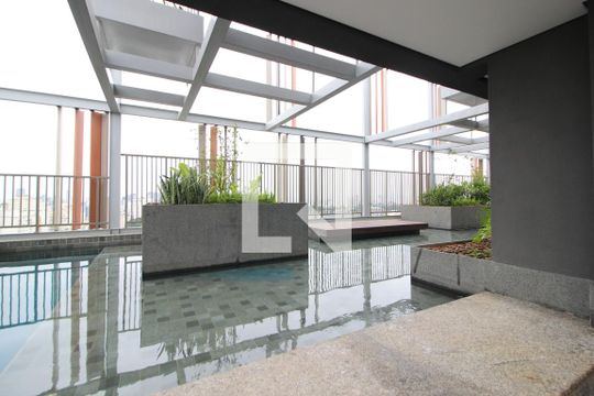 Área comum - Piscina de kitnet/studio para alugar com 1 quarto, 29m² em Cerqueira César, São Paulo