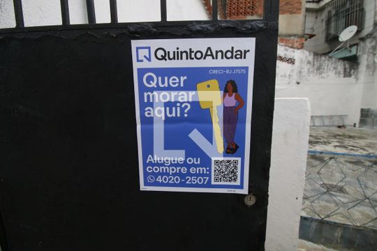 Placa de casa para alugar com 1 quarto, 30m² em Olaria, Rio de Janeiro