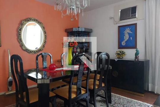Sala de apartamento à venda com 3 quartos, 120m² em Tijuca, Rio de Janeiro