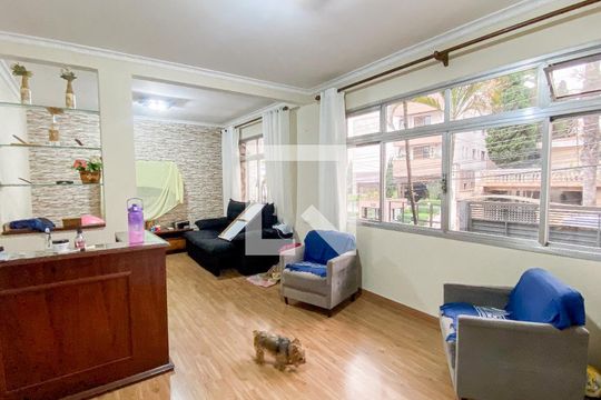 Sala de casa à venda com 4 quartos, 174m² em Centro, Santo André