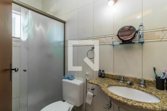 Banheiro da Suíte de casa à venda com 3 quartos, 128m² em Cidade Patriarca, São Paulo
