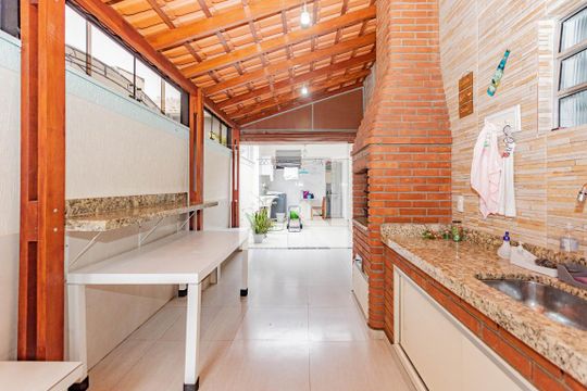 Área comum - Churrasqueira de casa à venda com 3 quartos, 165m² em Bosque da Saúde, São Paulo