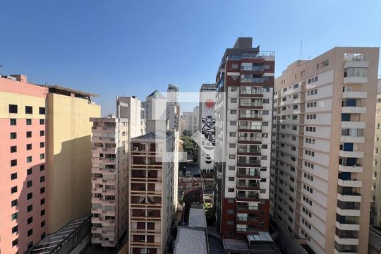 Vista da Sacada de apartamento à venda com 2 quartos, 77m² em Paraíso, São Paulo