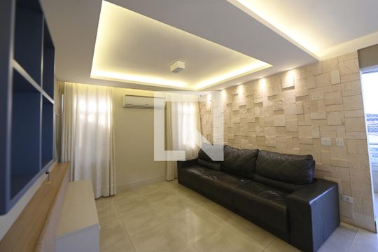 Sala de apartamento para alugar com 3 quartos, 105m² em Cidade Jardim, Goiânia